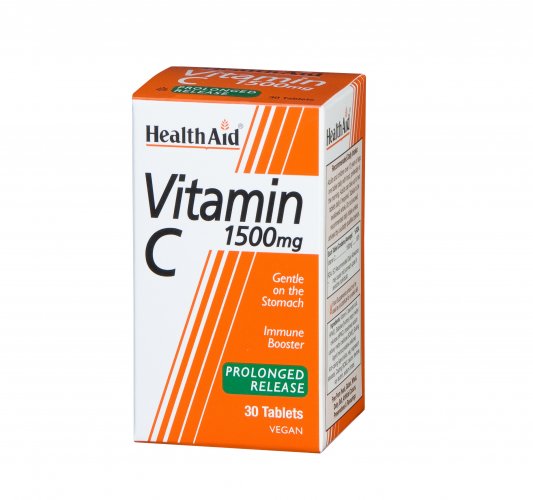Health Aid Vitamin C  1500mg With Bioflavonoids 30 tablets